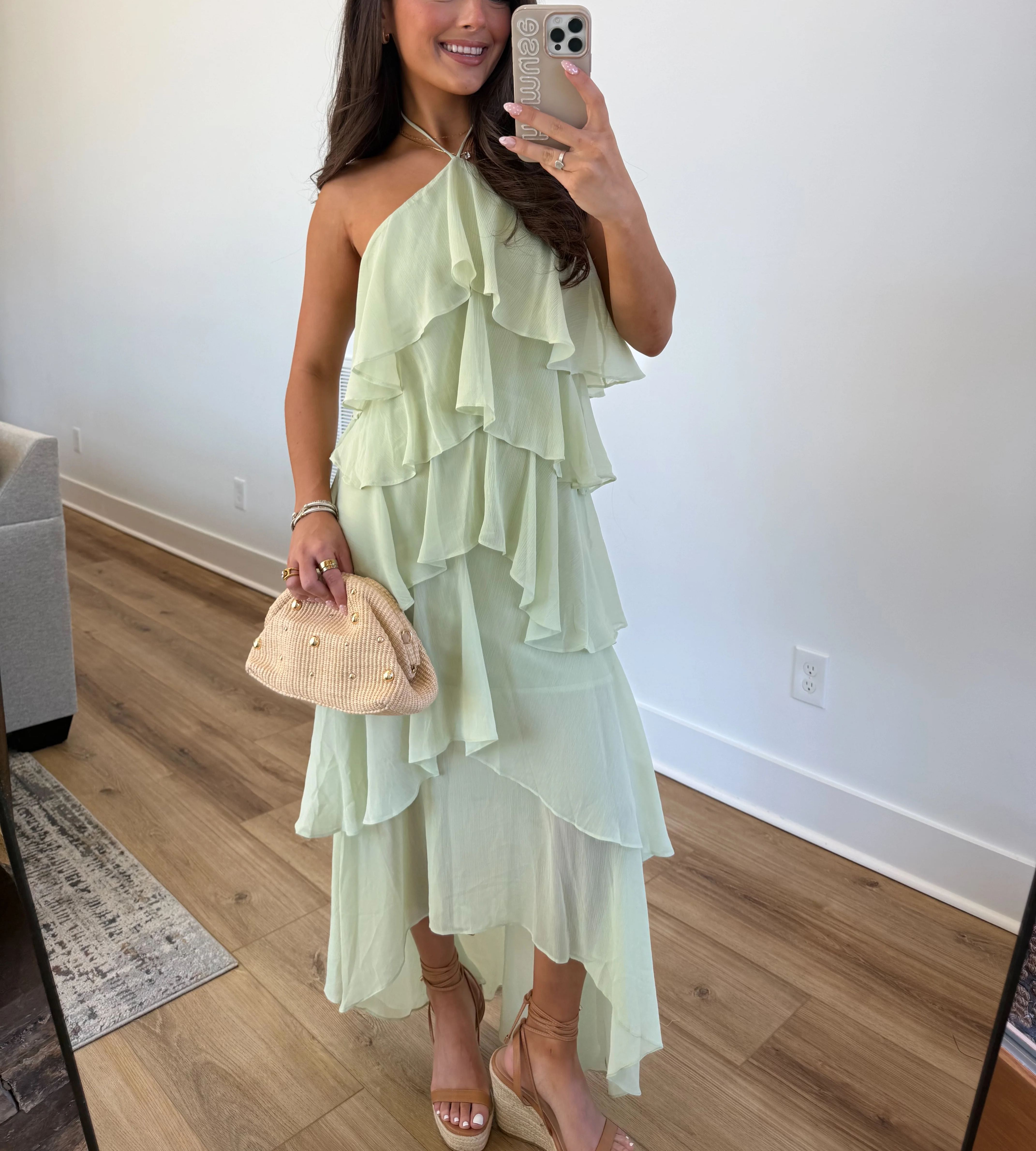 The Sage Serenade Gown