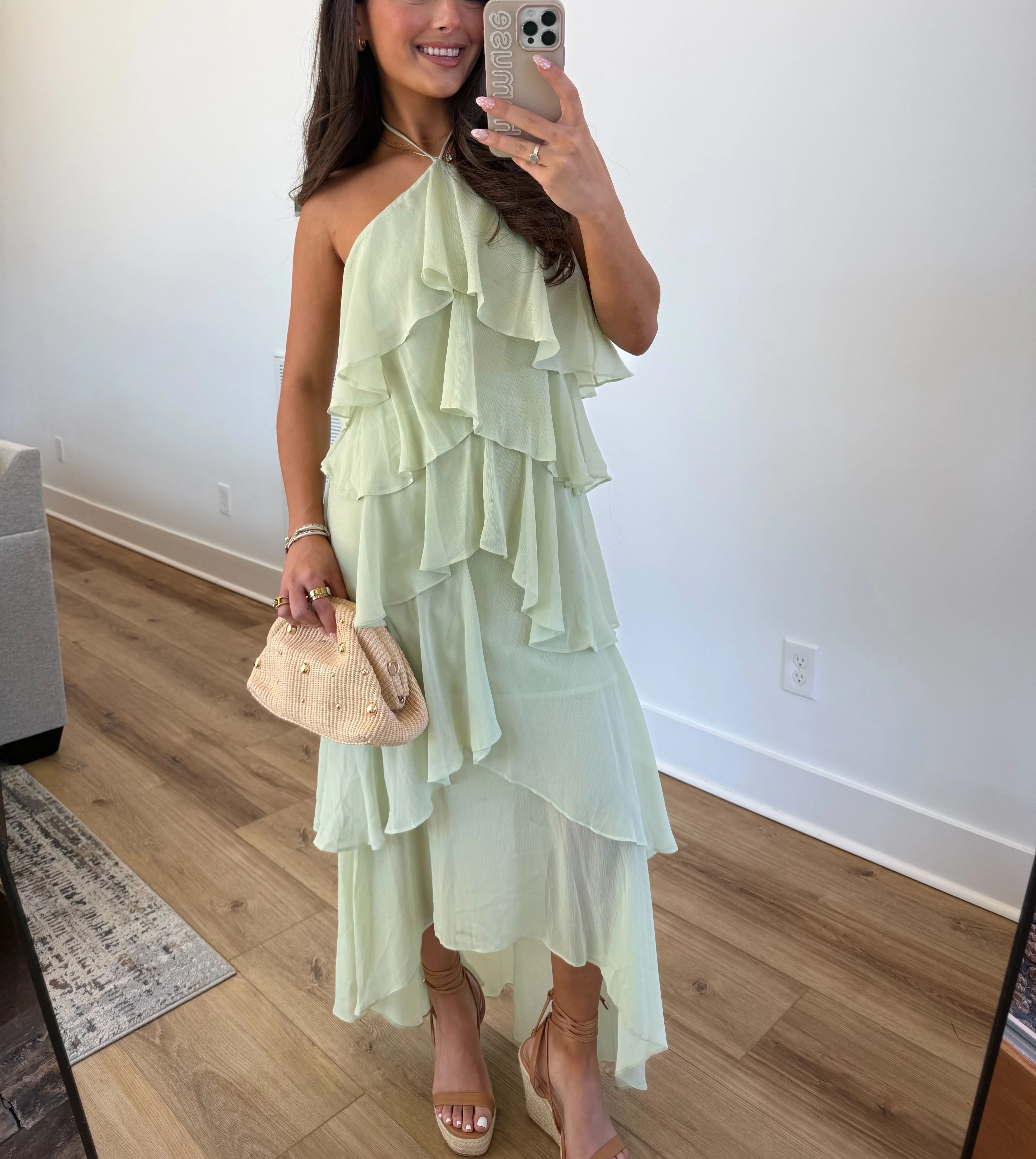 The Sage Serenade Gown