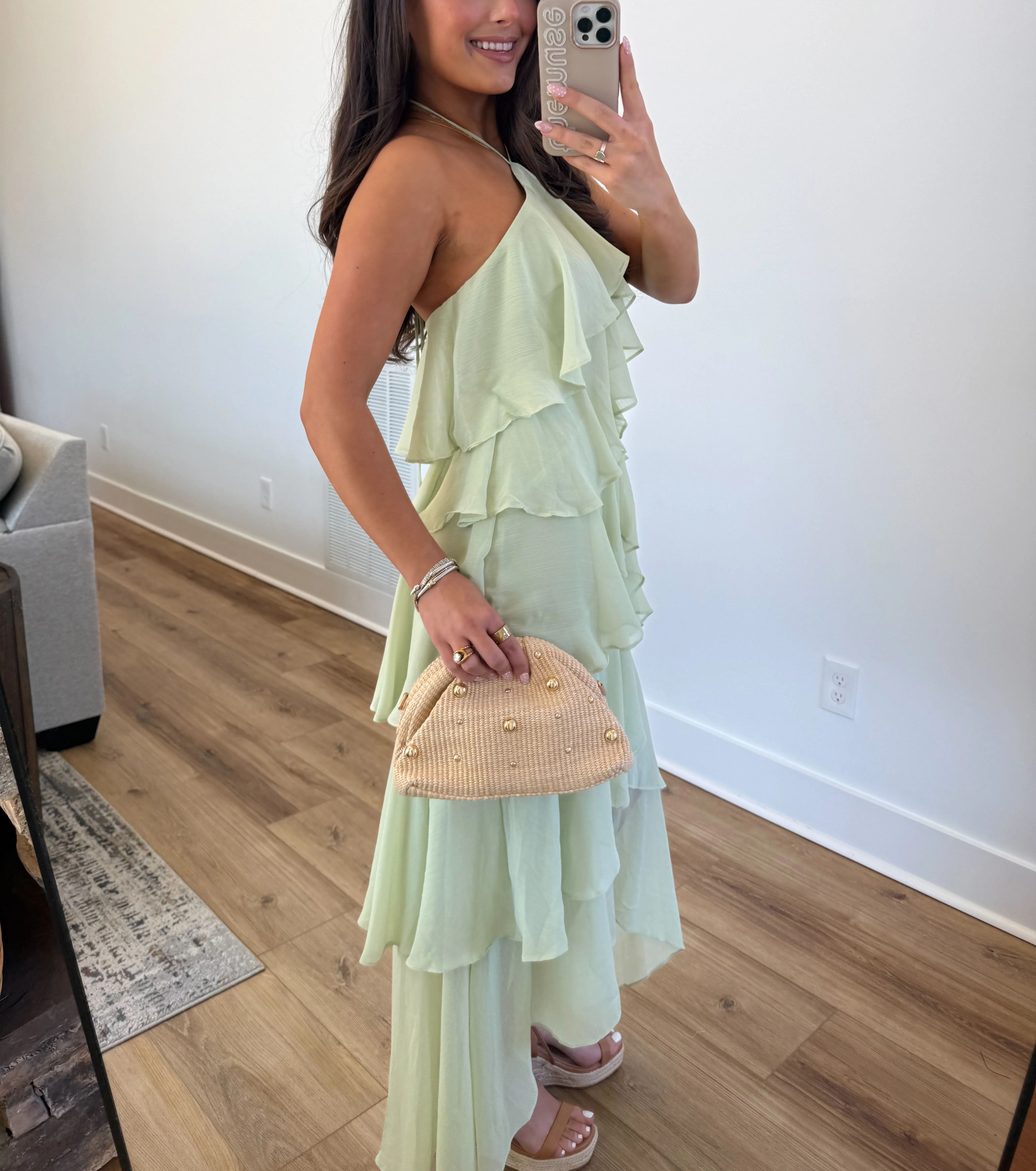 The Sage Serenade Gown