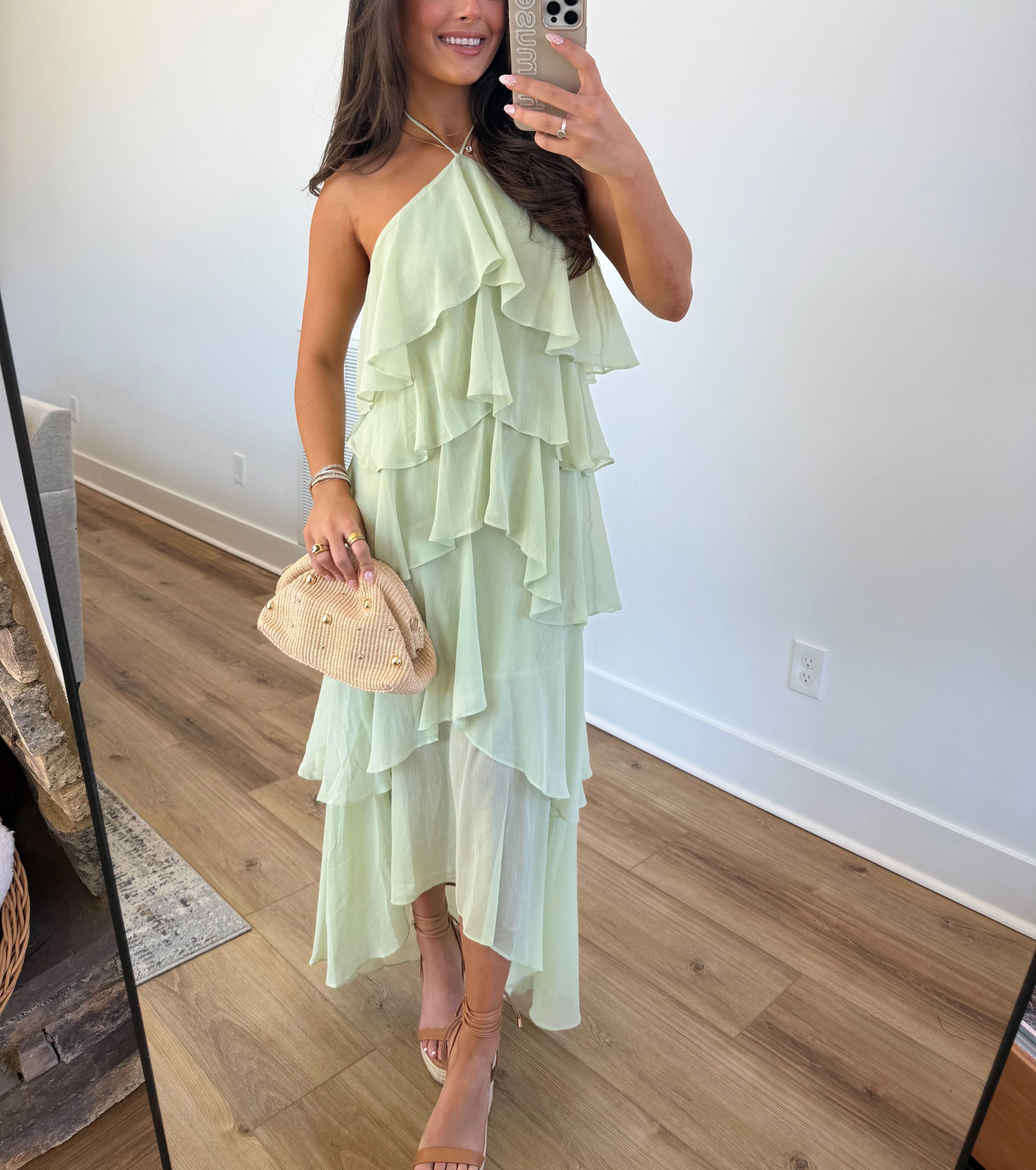 The Sage Serenade Gown