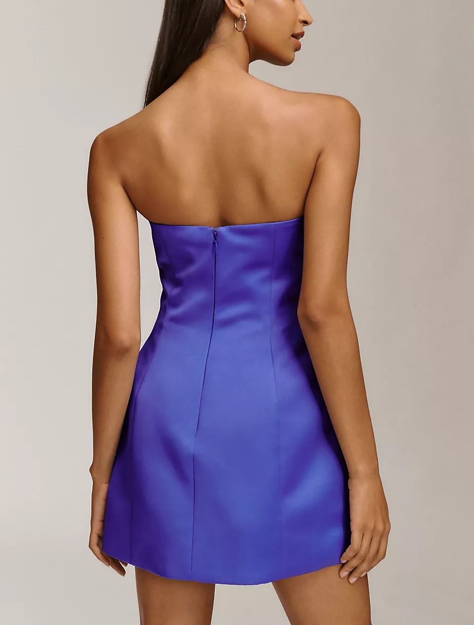 LEO LIN Rosario Floral Appliqué Fit & Flare Mini Dress