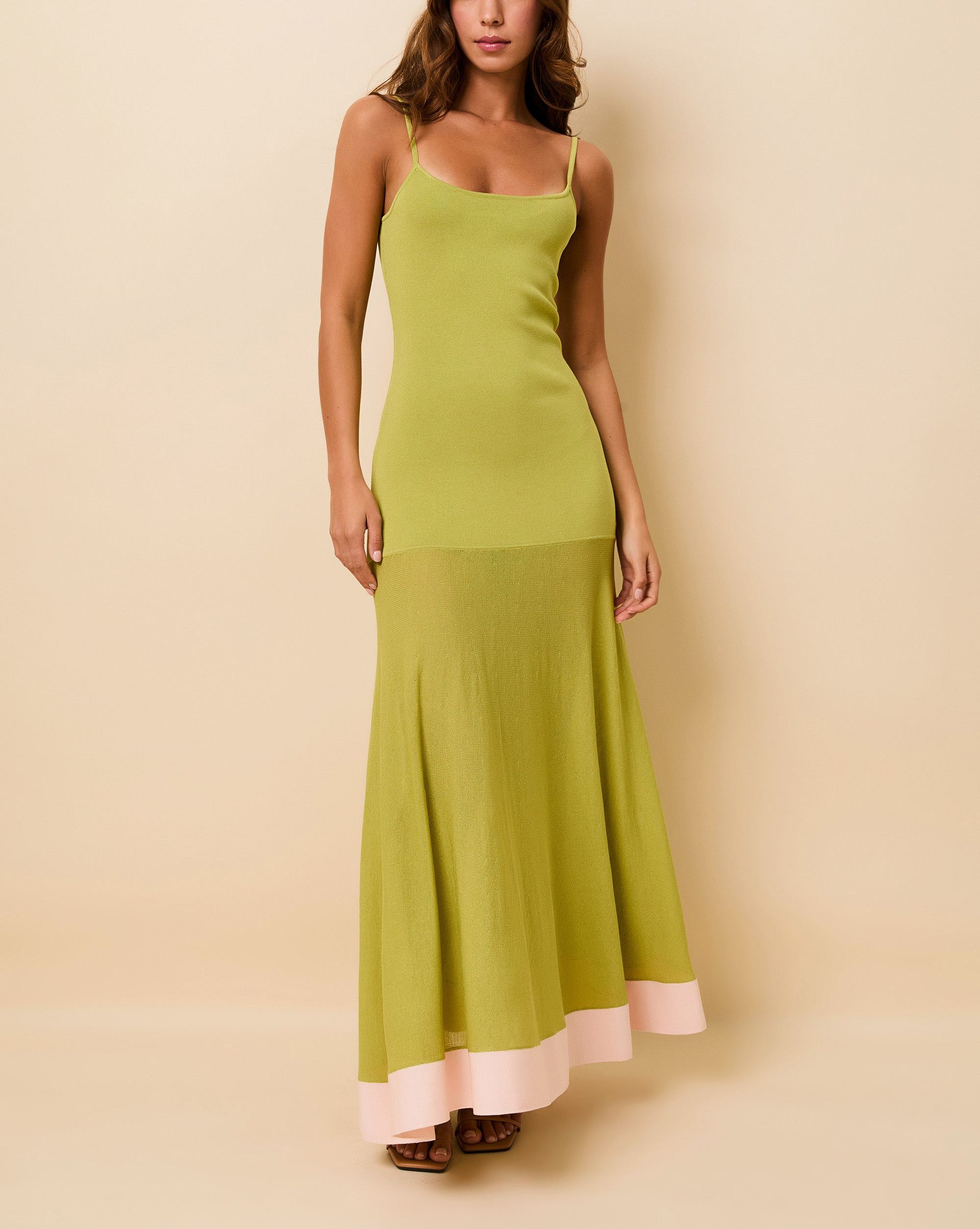 Tess Dress Guava / Sandbar