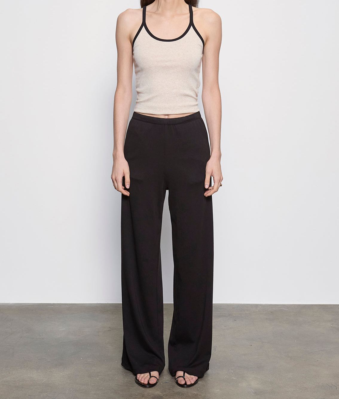 Ruffled-Trim Samara Top