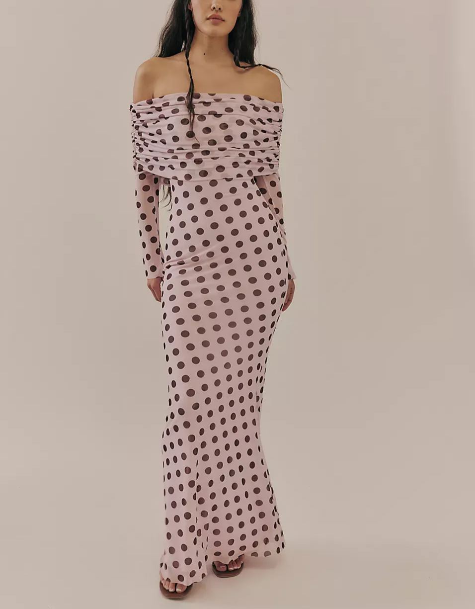 Polka-dot dress