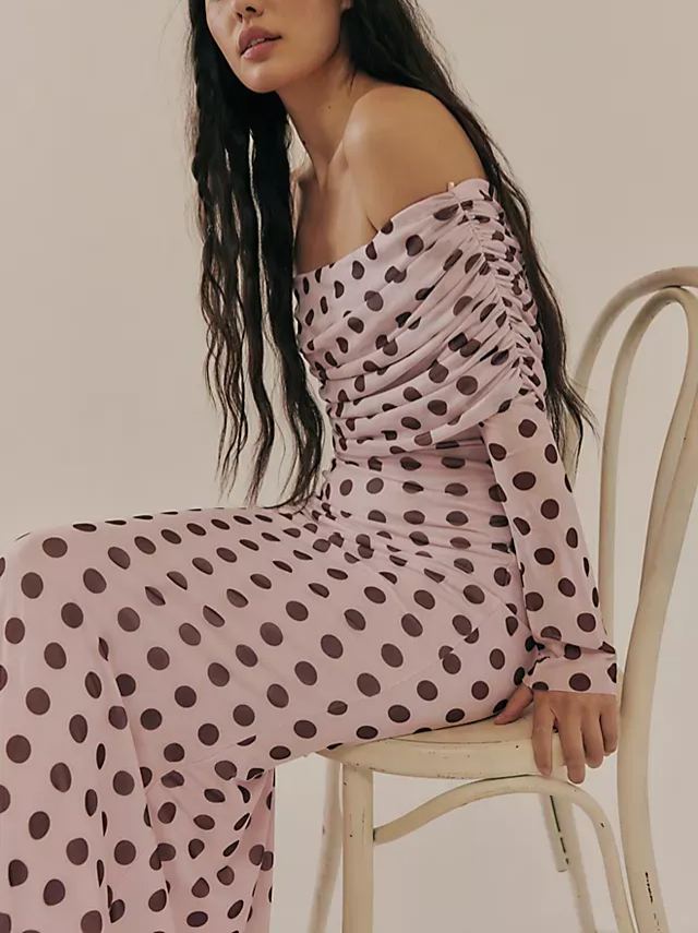 Polka-dot dress