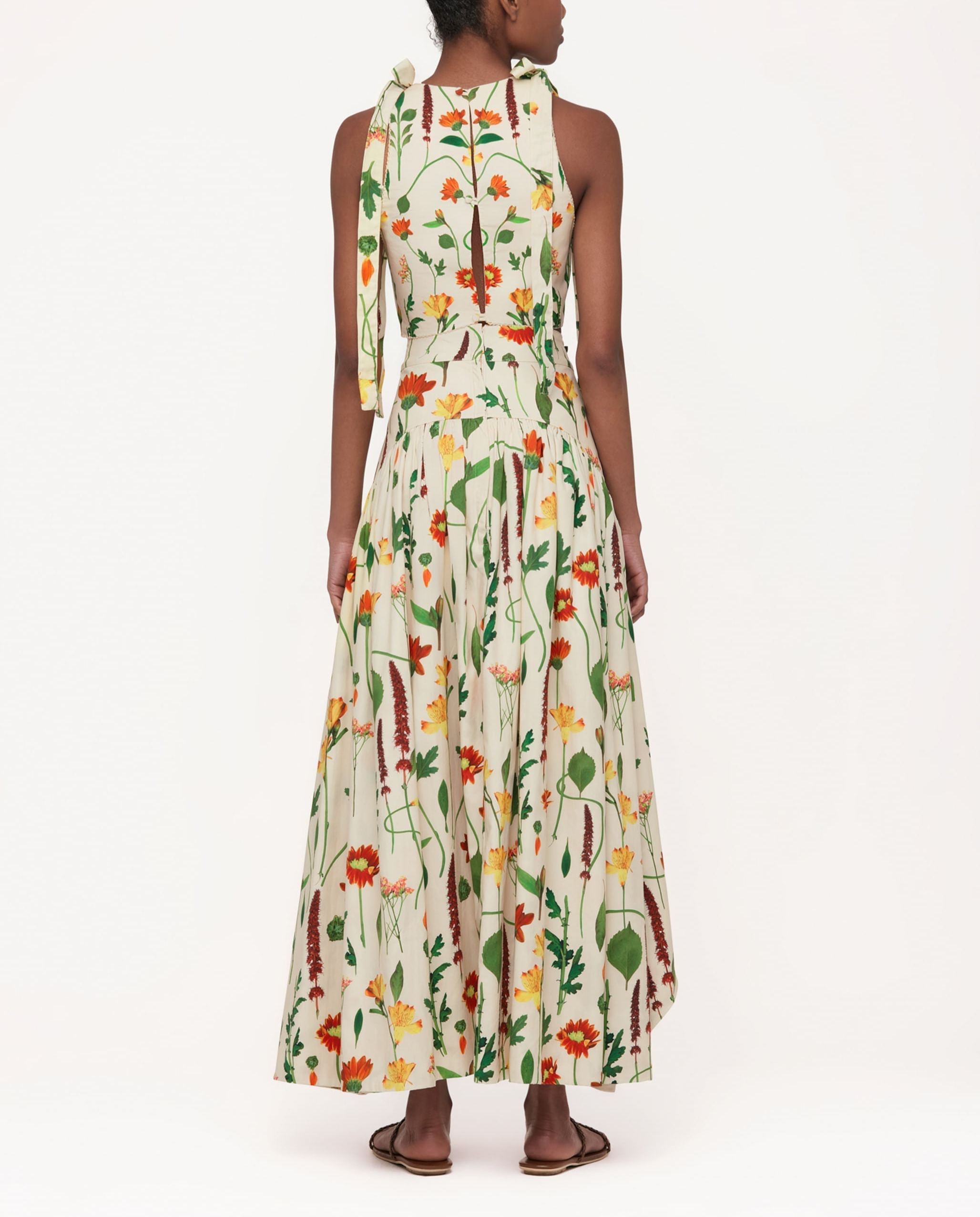  High-Low Maxi Skirt Two-Piece Set