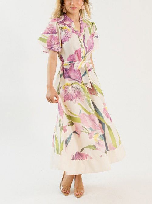 Botanic Maxi, Pink Multi