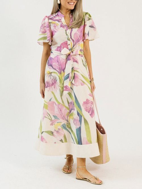 Botanic Maxi, Pink Multi