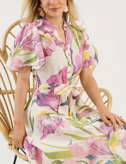 Botanic Maxi, Pink Multi