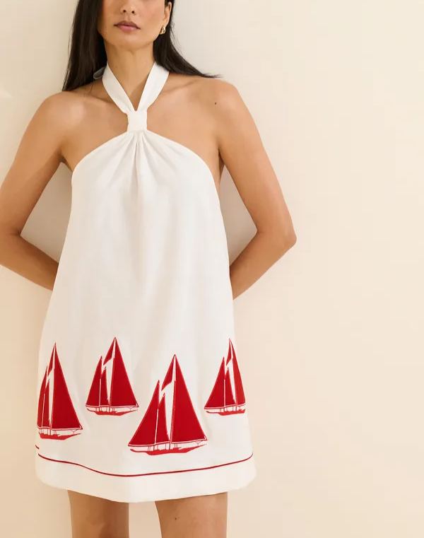 Sailboat Mini Dress