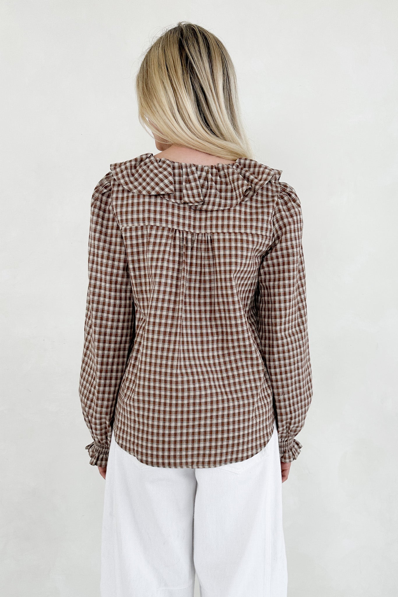 Walk The Line Gingham Top