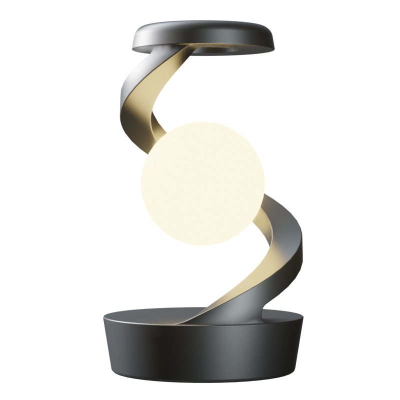 Creative Desktop Visual Floating Rotating Atmosphere Lamp with Smartph