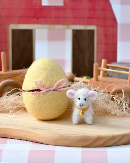 🐣2025 New Easter Arrivals - Surprise Easter Egg from Wool Felt