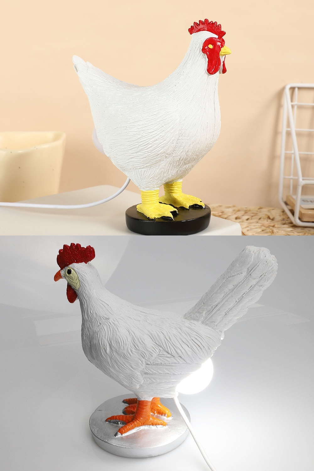 🐓💡Hilarious Chicken Egg Lamp