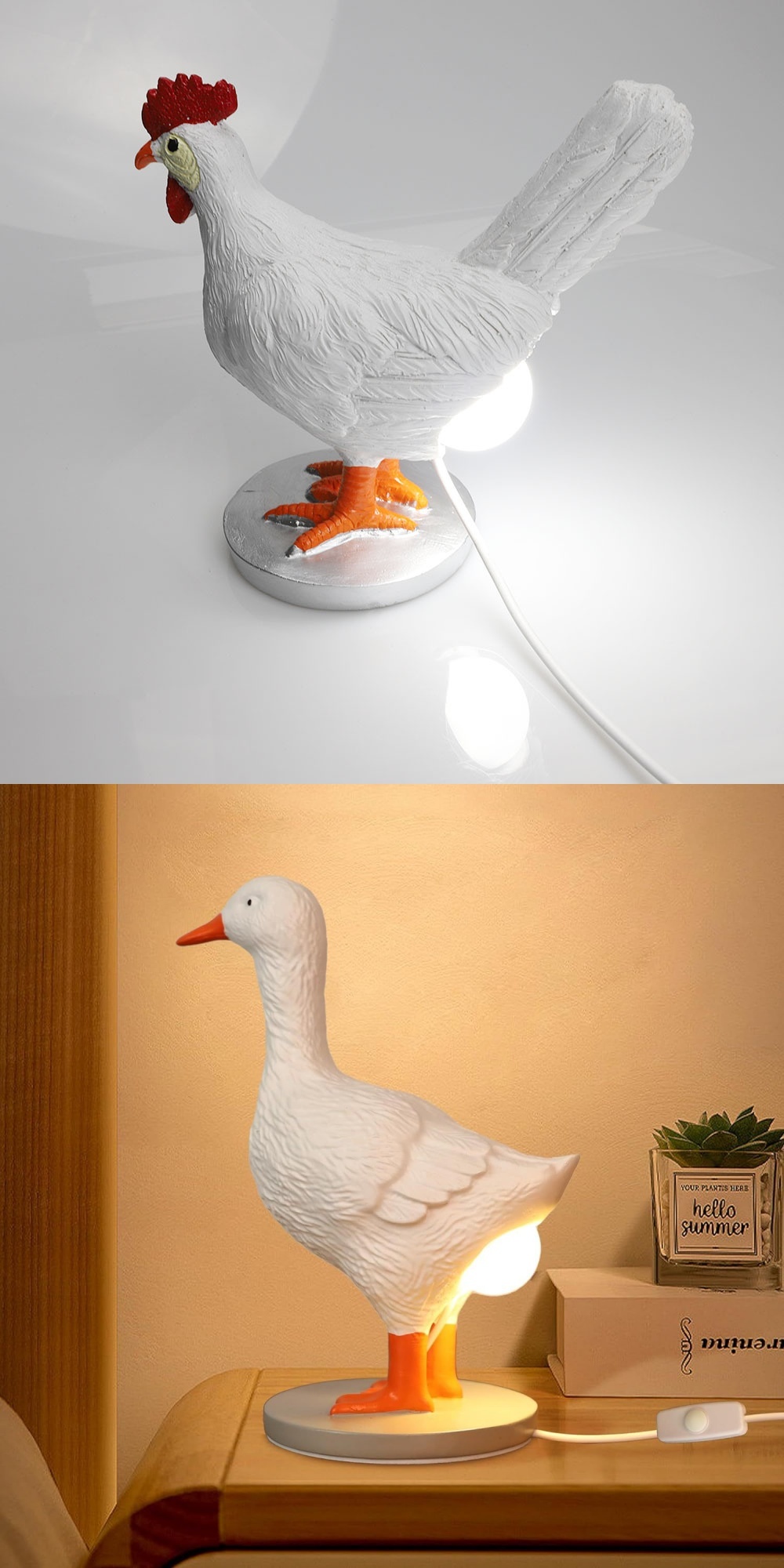 🐓💡Hilarious Chicken Egg Lamp