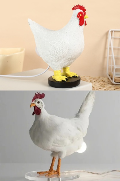🐓💡Hilarious Chicken Egg Lamp