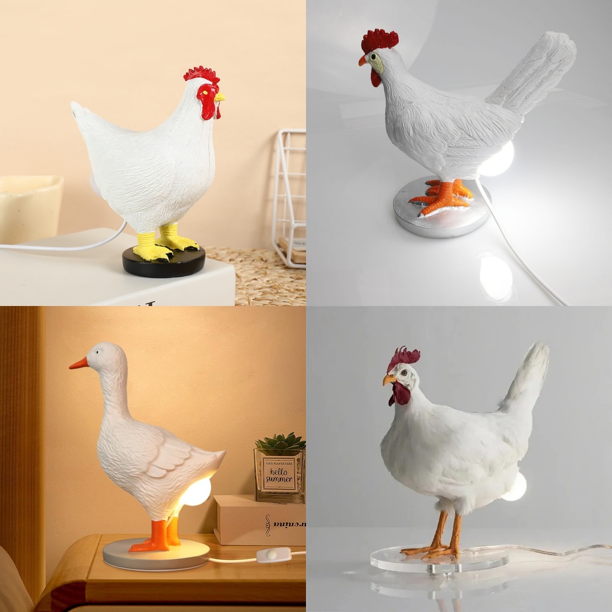 🐓💡Hilarious Chicken Egg Lamp