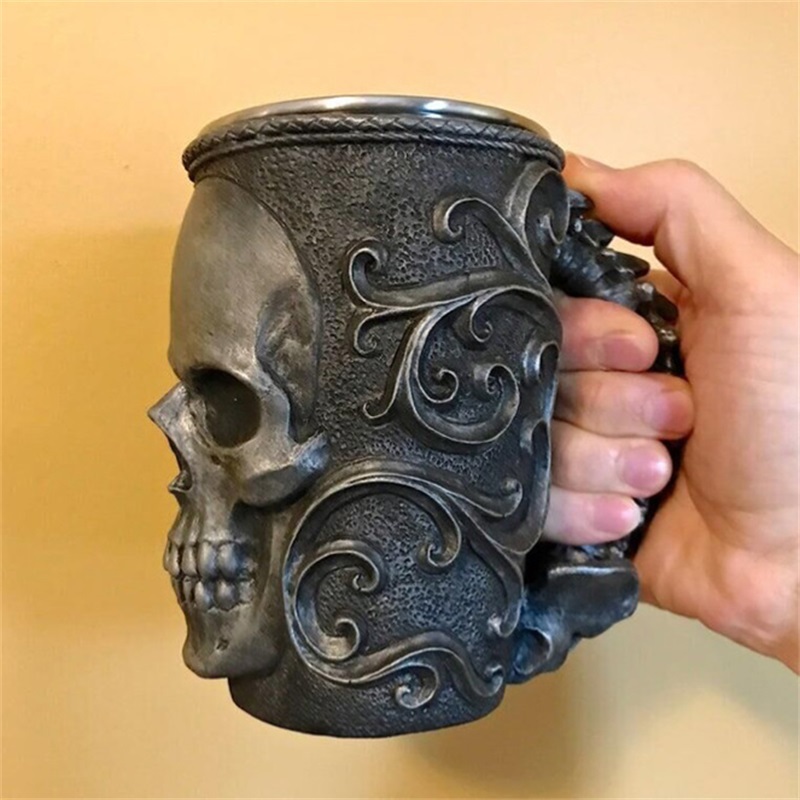 🔥Last Day 60%OFF - Drink with Attitude – 💀Skull Mug Madness
