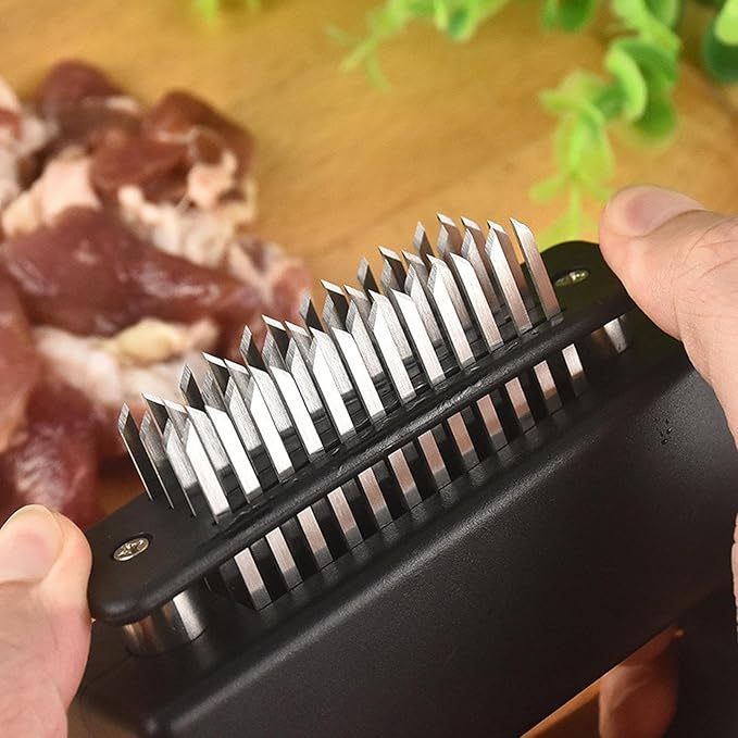 🔥SUMMER HOT SALE -49% OFF🍖BBQ Rib Skinner And Meat Tenderizer Premium Food-Grade 304 Stainless Steel