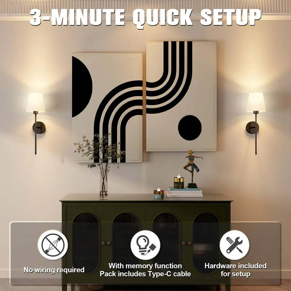 Wireless Fabric Wall Ligh(🔥Big Christmas Deal🔥)