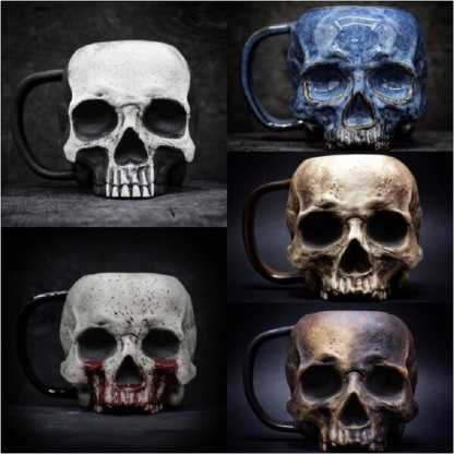 🔥Last Day 60%OFF - Drink with Attitude – 💀Skull Mug Madness