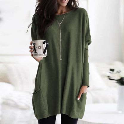 ✨Hot Sale🔥New long sleeve casual pocket t-shirt