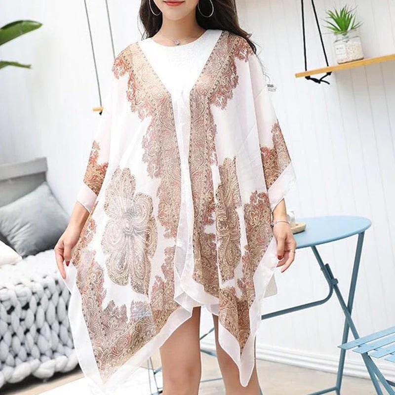 French sun protection shawl