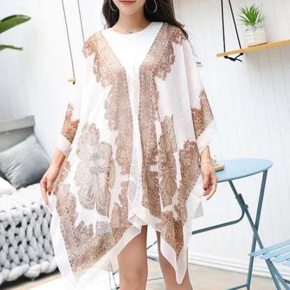 French sun protection shawl