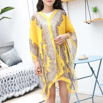French sun protection shawl