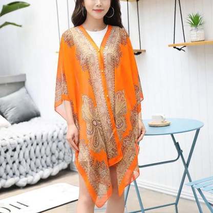 French sun protection shawl