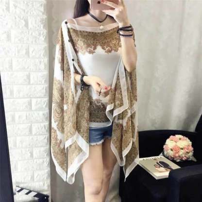 French sun protection shawl