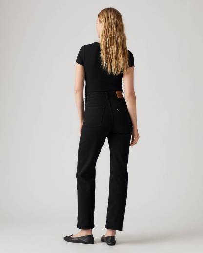 Hidden Buttons Ribcage Straight Ankle Jeans (Buy 2 Free Shipping)