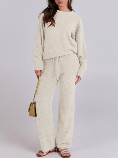Women's Fuzzy Fleece Sets 2 Piece Outfits