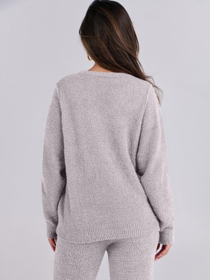 Women's Fuzzy Fleece Sets 2 Piece Outfits
