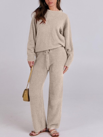 Women's Fuzzy Fleece Sets 2 Piece Outfits