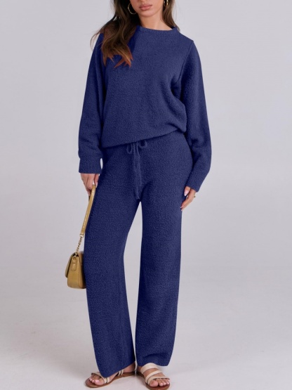 Women's Fuzzy Fleece Sets 2 Piece Outfits