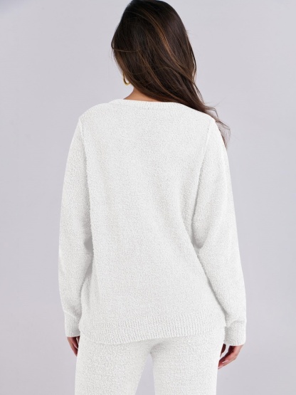 Women's Fuzzy Fleece Sets 2 Piece Outfits