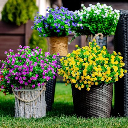 💖Mother's Day Hot Sale 49% OFF-🔥Exquisite UV Resistant Colorful Artificial Flowers🌸