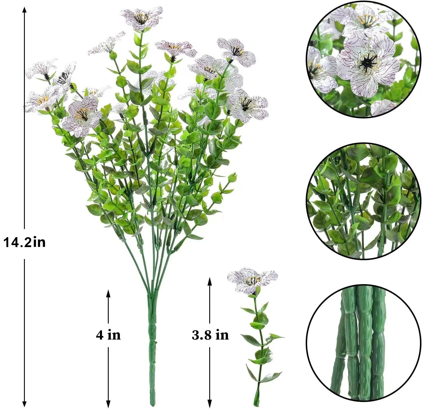 💖Mother's Day Hot Sale 49% OFF-🔥Exquisite UV Resistant Colorful Artificial Flowers🌸