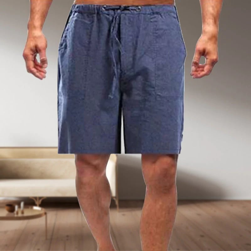  Men's Casual Linen Shorts