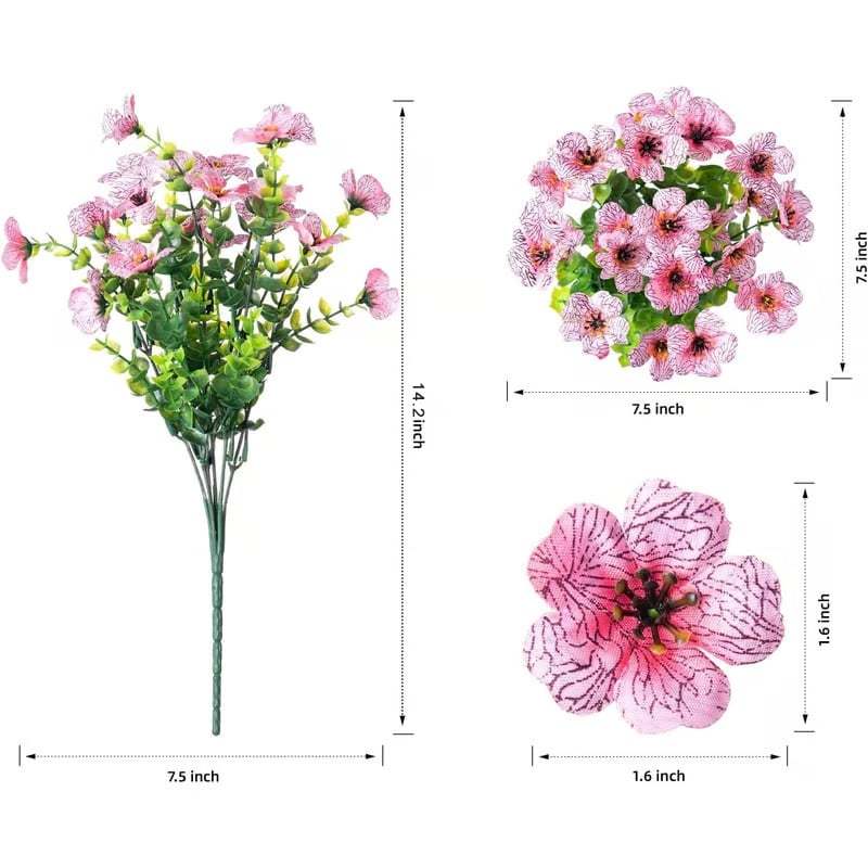 💖Mother's Day Hot Sale 49% OFF-🔥Exquisite UV Resistant Colorful Artificial Flowers🌸