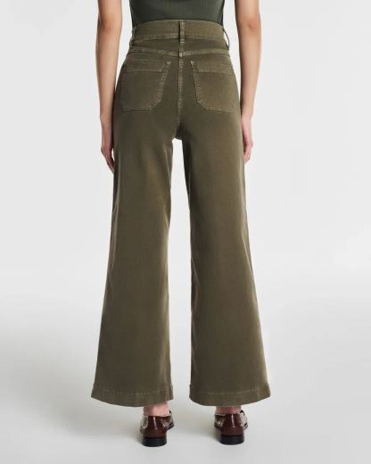 Tummy Control Cropped Wide-Leg Jeans(BUY 2 FREE SHIPPING)