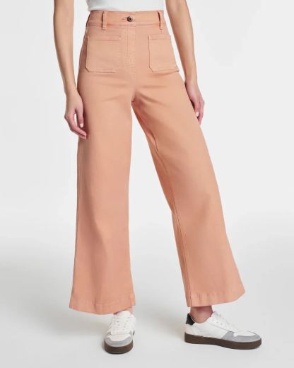 Tummy Control Cropped Wide-Leg Jeans(BUY 2 FREE SHIPPING)