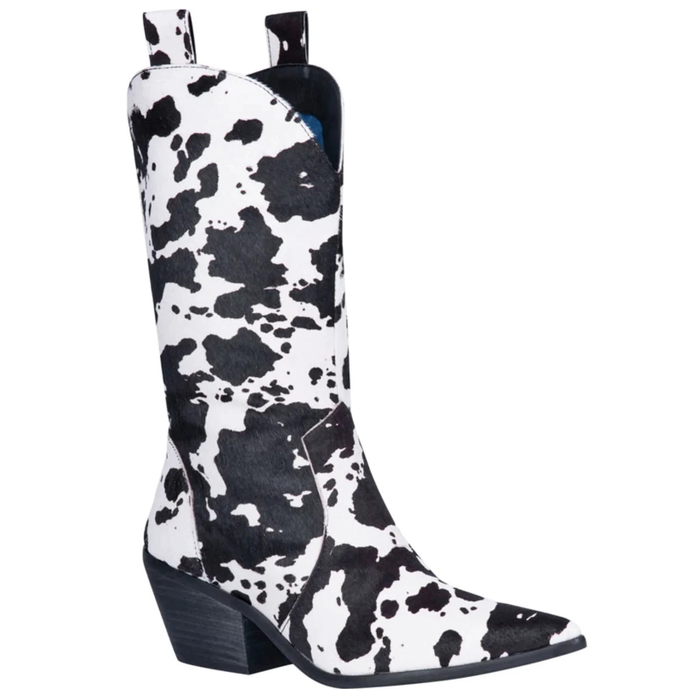 European and American thick heel pointed toe women's shoes and boots