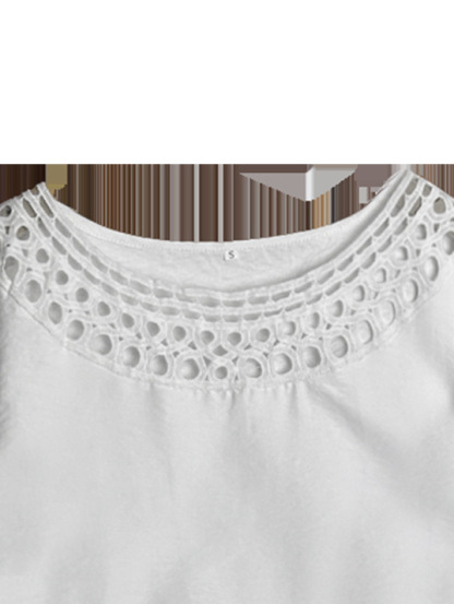 Women's Cotton Linen Dress Summer Shirt Dress Short Sleeve Midi Length Button Down Shirt Dresses Bussiness Work Dress