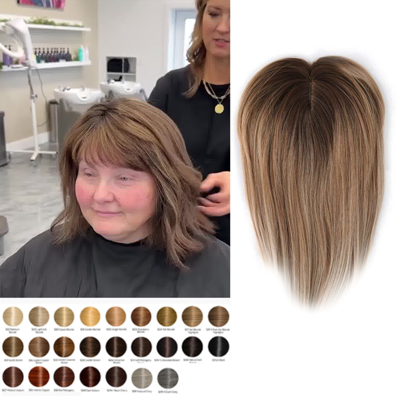 Quick Volume Hair Topper: Short Clip-In for Healthy, Lush Hair