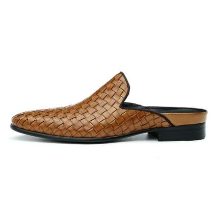 Men's Clogs & Mules Full-grain Leather Leather Comfortable Slip Resistant Loafer