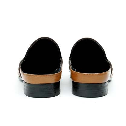 Men's Clogs & Mules Full-grain Leather Leather Comfortable Slip Resistant Loafer