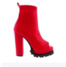 Snake print platform high heel thick sole open toe low boots