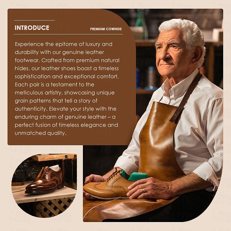 Men's Clogs & Mules Full-grain Leather Leather Comfortable Slip Resistant Loafer Black Brown 2025 - $109.99 &ndash;P1